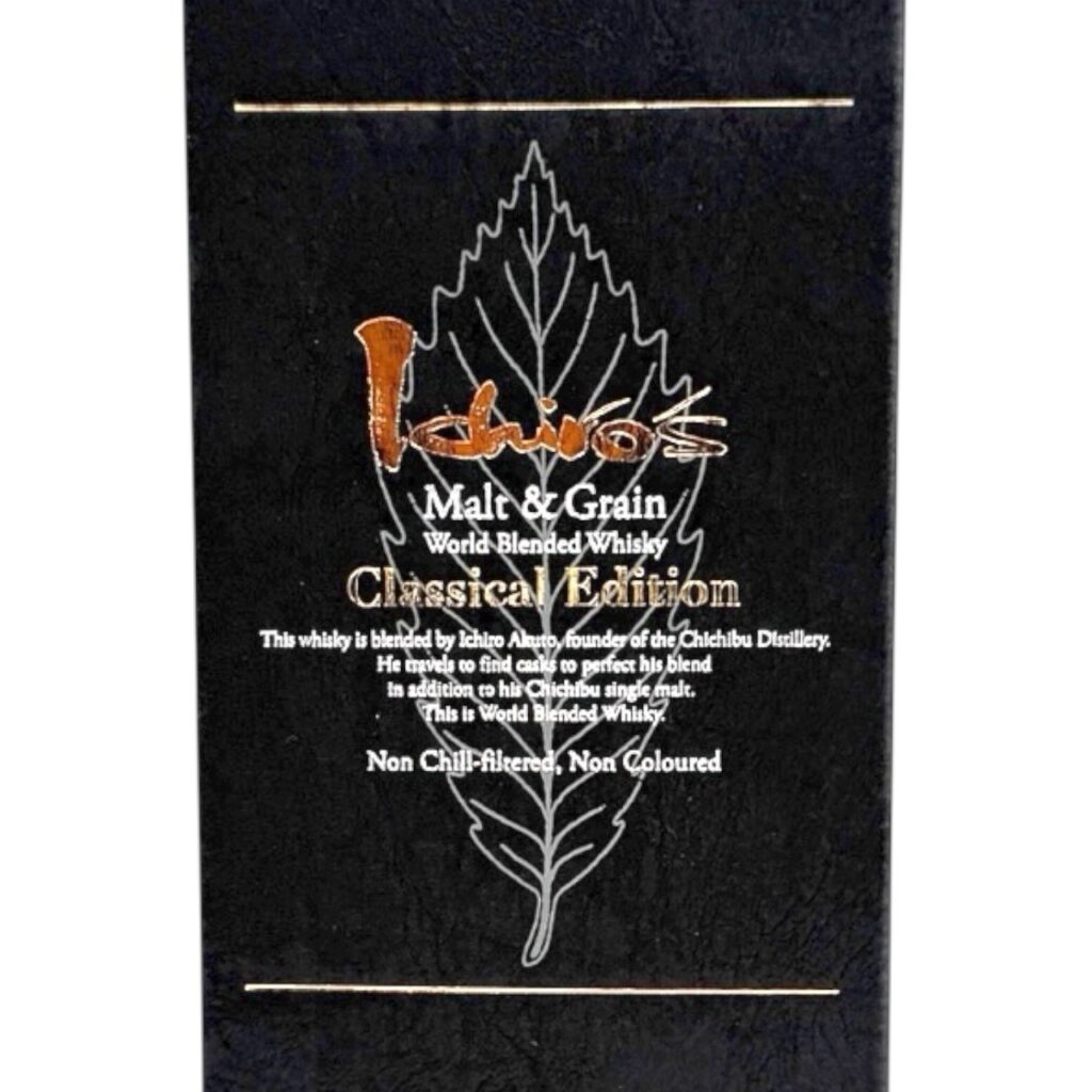 Ichiro's Malt & Grain
Classical Edition
World Blended Whisky